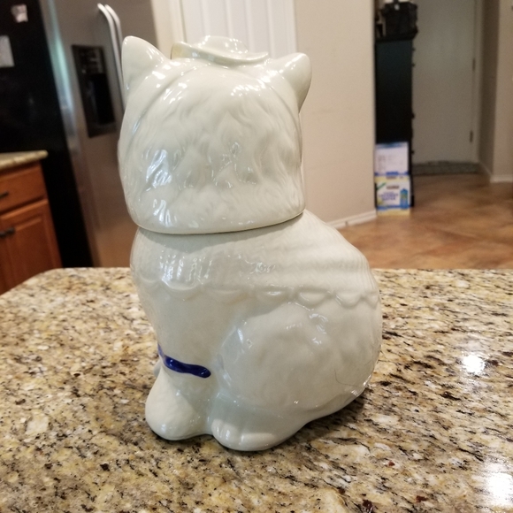 🍁Host Pick🍁VTG 50's Shawnee Puss N Boots Cat Cookie Jar  Pitcher Salt & Pepper - Picture 4 of 16